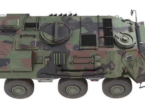 TPz Funcs Armoured personnel carrier tank 3D Model