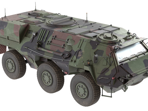 TPz Funcs Armoured personnel carrier tank 3D Model