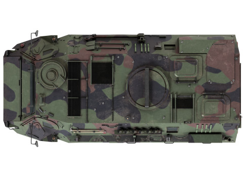 TPz Funcs Armoured personnel carrier tank 3D Model