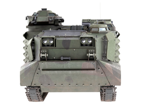 Assault Amphibious Vehicle AAVP 7A1 Model 3D