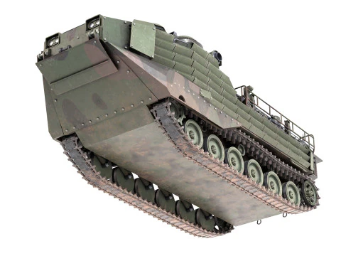 Штурмова машина-амфібія AAVP 7A1 3D Модель