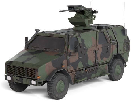 ATF Dingo 2 Infantry Mobility Vehicle 3D 模型
