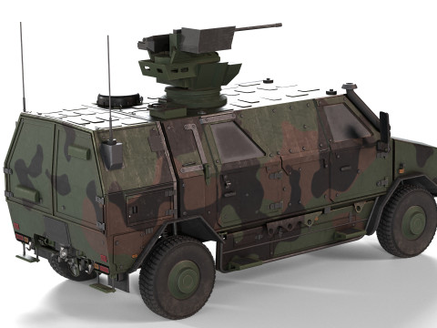ATF Dingo 2 Infantry Mobility Vehicle Modèle 3D