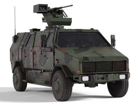 ATF Dingo 2 Infantry Mobility Vehicle Modèle 3D
