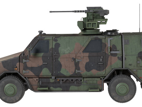 ATF Dingo 2 Infantry Mobility Vehicle Modèle 3D