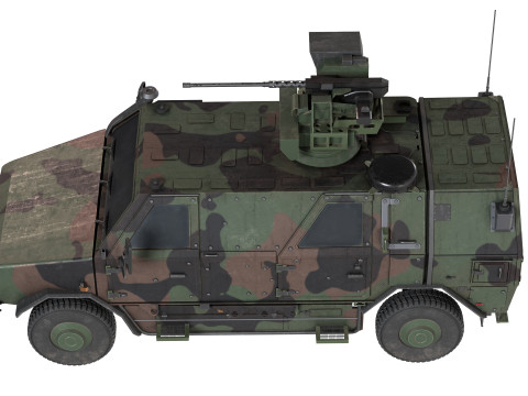 ATF Dingo 2 Infantry Mobility Vehicle Modèle 3D