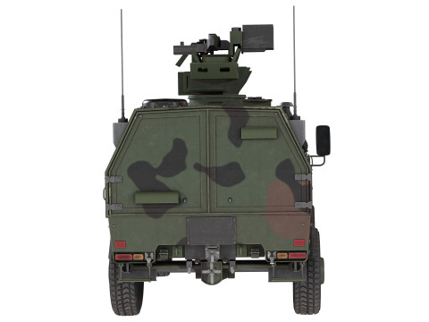 ATF Dingo 2 Infantry Mobility Vehicle Modèle 3D