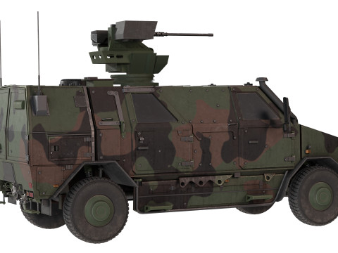 ATF Dingo 2 Infantry Mobility Vehicle Modèle 3D