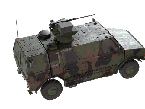 ATF Dingo 2 Infantry Mobility Vehicle Modèle 3D