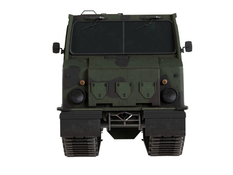 Bandvagn 206 Tracked Terrain Carrier 3D Model