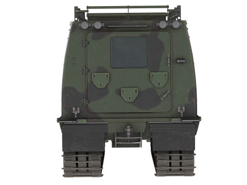 Bandvagn 206 Tracked Terrain Carrier 3D Model