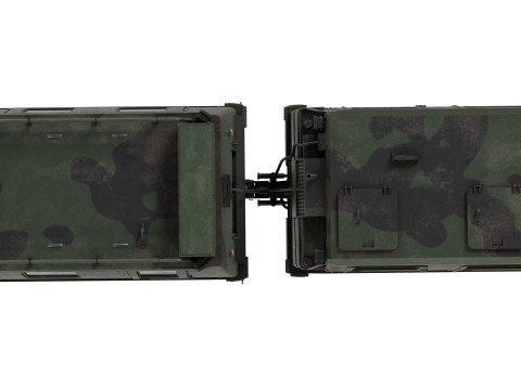 Bandvagn 206 Tracked Terrain Carrier 3D Model