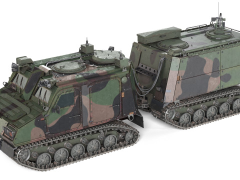 BvS10 Amphibious All Terrain Armored Vehicle MKIIB 3D 模型