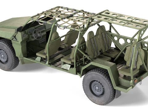 ISV militar Chevy Colorado ZR2 Modelo 3D