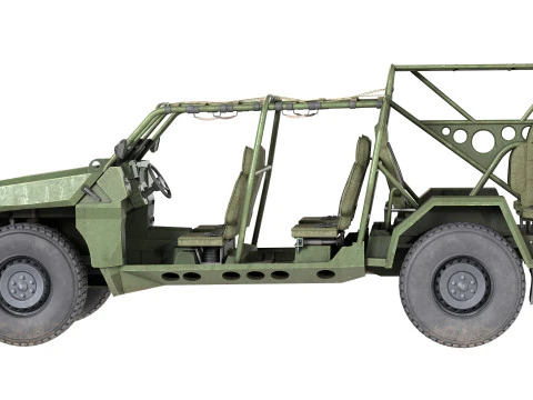 ISV militar Chevy Colorado ZR2 Modelo 3D