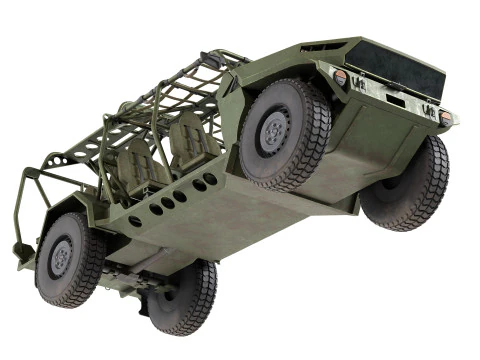 ISV militar Chevy Colorado ZR2 Modelo 3D