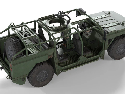 Defenture Mammoth Military Combat 3D Model