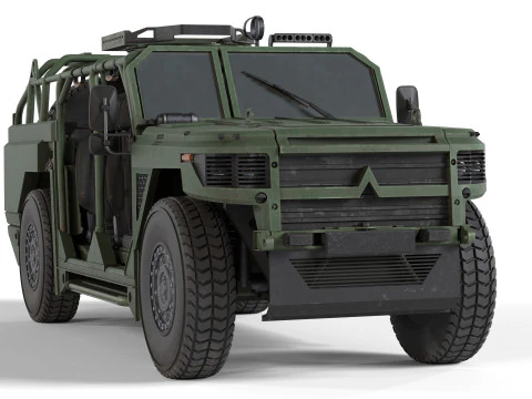 Defenture Mammoth Military Combat 3D Model