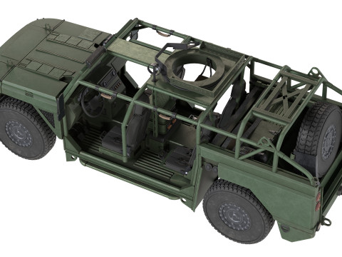 Defenture Mammoth Military Combat Modèle 3D