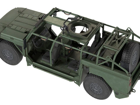 Defenture Mammoth Military Combat 3D Model