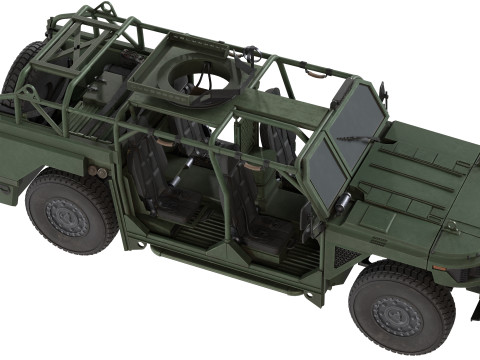 Defenture Mammoth Military Combat Modèle 3D