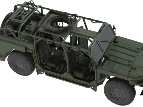 Defenture Mammoth Military Combat 3D Model