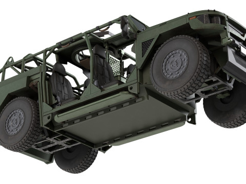 Defenture Mammoth Military Combat Modèle 3D