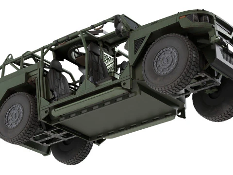 Defenture Mammoth Military Combat 3D Model