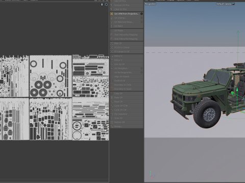 Defenture Mammoth Military Combat Modèle 3D