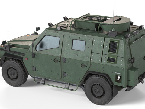 LAPV Enok Light Armored Patrol Vehicle Model 3D