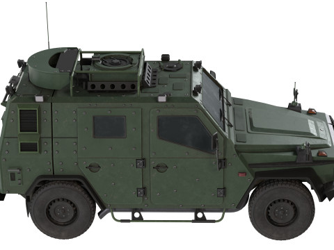 LAPV Enok Light Armored Patrol Vehicle Model 3D