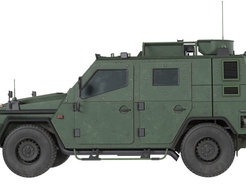 LAPV Enok Light Armored Patrol Vehicle Model 3D