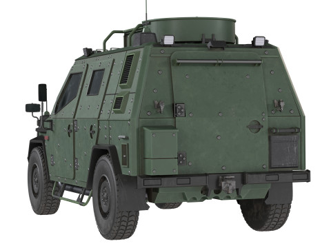 LAPV Enok Light Armored Patrol Vehicle Model 3D