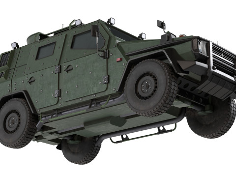 LAPV Enok Light Armored Patrol Vehicle Model 3D