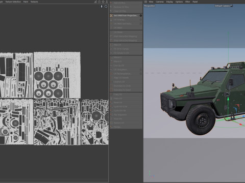 LAPV Enok Light Armored Patrol Vehicle Model 3D