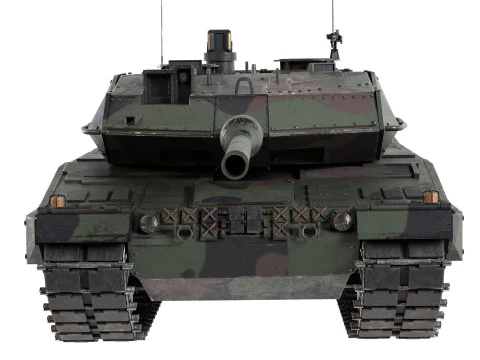Leopard 2A6 Battle Tank 3D Model
