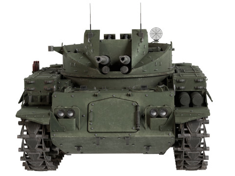 M42 Duster 40mm Anti Aircraft Tank 3Dモデル