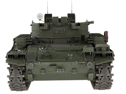 M42 Duster 40mm Anti Aircraft Tank 3D Model