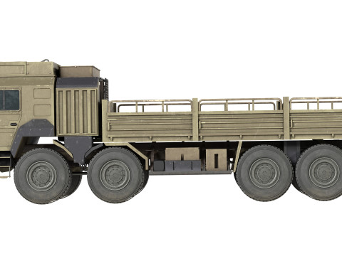 MAN HX77 Loader Military Truck 3D Модель