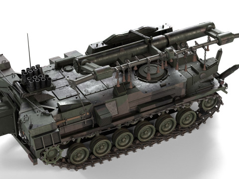 Minenraumpanzer Keiler Mine Clearing Tank 3Dモデル