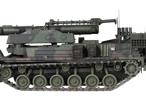 Minenraumpanzer Keiler Mine Clearing Tank 3D Model