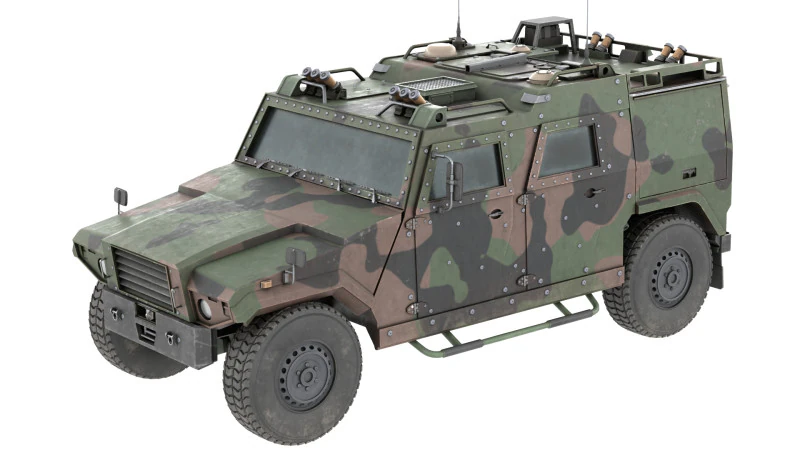 Mowag Eagle IV Infantry Mobility Vehicle 3D Model .c4d .max .obj .3ds .fbx .stl .blend