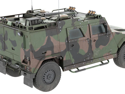 Mowag Eagle IV Infantry Mobility Vehicle 3D Model