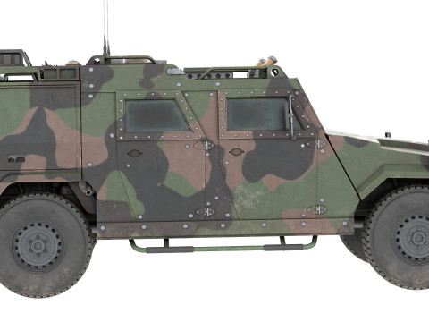 Mowag Eagle IV Infantry Mobility Vehicle 3D 모델