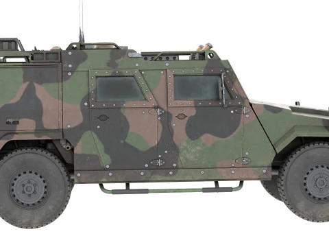 Mowag Eagle IV Infantry Mobility Vehicle 3D Model