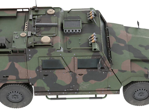 Mowag Eagle IV Infantry Mobility Vehicle 3D Model