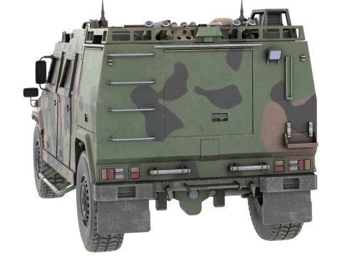 Mowag Eagle IV Infantry Mobility Vehicle 3D Model