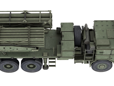 PULS Multiple Rocket Launcher Modello 3D