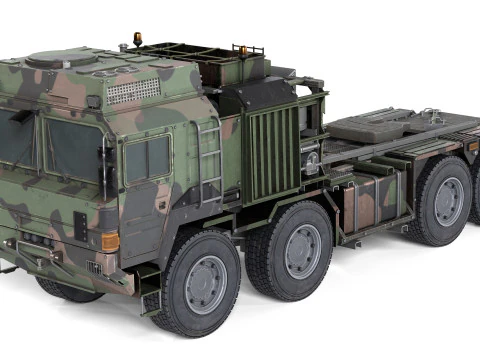 Rheinmetall HX81 Military Truck 3D Model