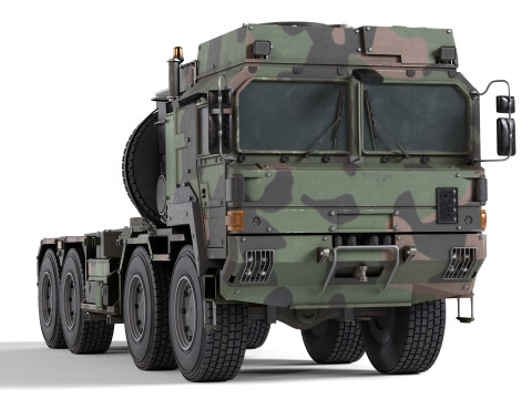 Rheinmetall HX81 Military Truck Model 3D